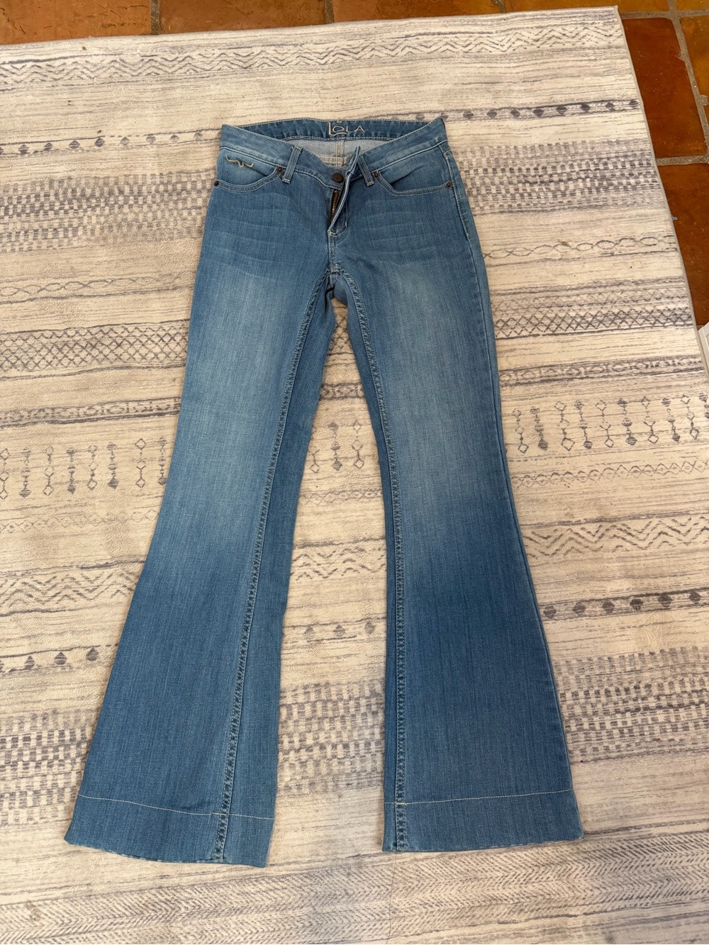 Lola Women's Light Blue Flare Jeans